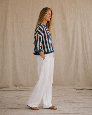 Harbor Stripe Pullover (view 5) | Après Sea Ranch
