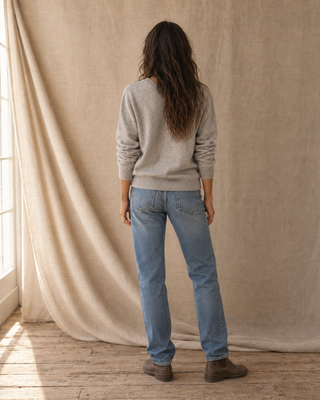 Fogline Cashmere Sweater (view 5) | Après Sea Ranch