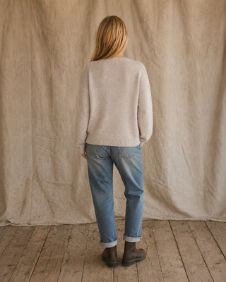Gone Fishing Sweater - Oatmeal (view 7) | Après Sea Ranch