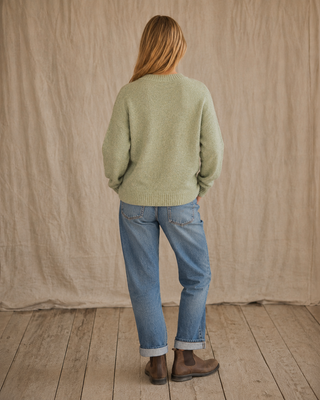 Gone Fishing Sweater - Spring Green (view 7) | Après Sea Ranch