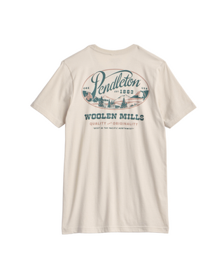 Pendleton Woolen Mills PENDLETON Vintage Valley Graphic Tee - Dust/Multi — Mens | Après Sea Ranch