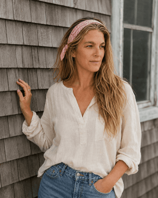 Old Town Social Club Apres Sea Ranch Bandana-Dusty Pink | Après Sea Ranch
