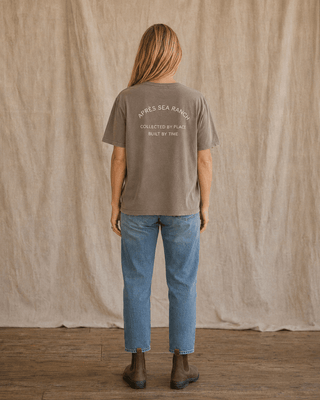 Apres Sea Ranch SoCal Oversized Tee- Driftwood (view 6) | The Salty Babe