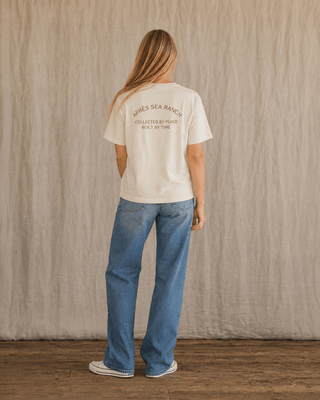 Apres Sea Ranch SoCal Oversized Tee- Sea Salt (view 5) | The Salty Babe