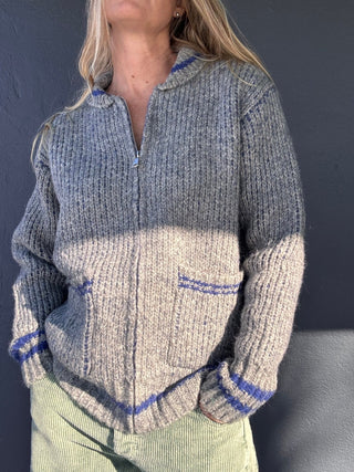 Apres Zip Cardigan Sweater (view 3) | The Salty Babe