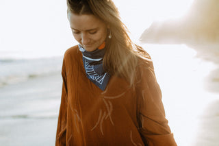 BANDITS Bandanas Breaking Waves Bandana (view 3) | Après Sea Ranch