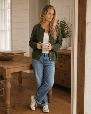 Coastal Slub Cardigan (view 8) | Après Sea Ranch