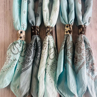 Boots Are My Roots Cowboy Blue Bandana | The Salty Babe