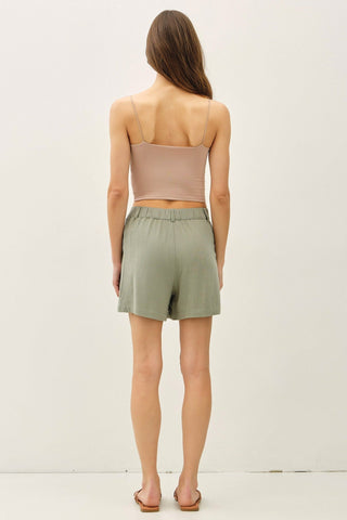 Dusty Trail Linen Short (view 3) | Après Sea Ranch