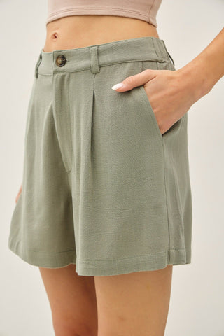 Dusty Trail Linen Short (view 4) | Après Sea Ranch