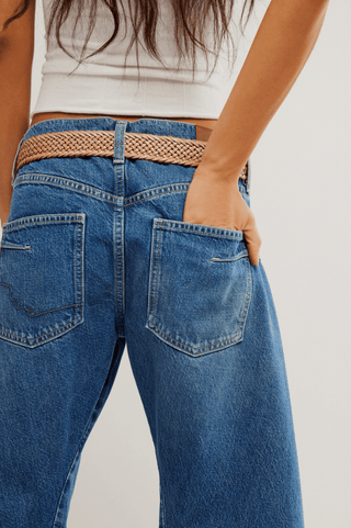 FREE PEOPLE Fable Twisted Seam Jeans - Heartsong (view 5) | The Salty Babe