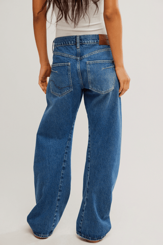 FREE PEOPLE Fable Twisted Seam Jeans - Heartsong (view 4) | The Salty Babe