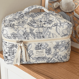 Indigo Garden Make Up Bag (view 4) | The Salty Babe