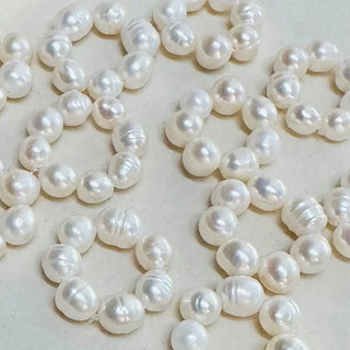 Boots Are My Roots Ivory Pearl Stretch Bandana Charm (view 2) | The Salty Babe
