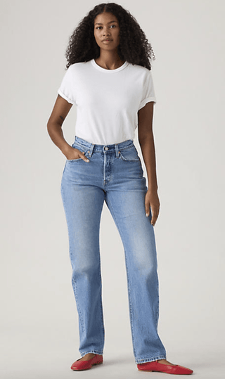 LEVIS 501 Curve Denim Jeans - Play On Ref (view 5) | The Salty Babe