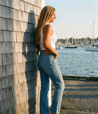 LEVIS 501 Curve Denim Jeans - Play On Ref (view 2) | The Salty Babe