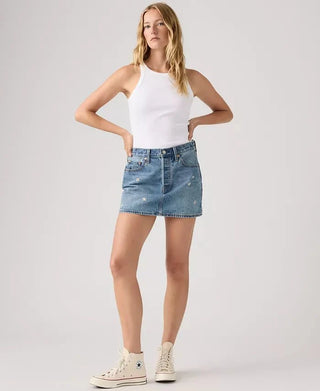 LEVIS Icon Mini Skirt - Bee In The Bonnet (view 5) | The Salty Babe