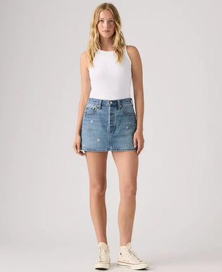 LEVIS Icon Mini Skirt - Bee In The Bonnet (view 4) | The Salty Babe