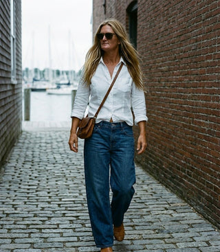 LEVI'S Low-Rise Superlow Loose Jeans - Blended Beauty | The Salty Babe