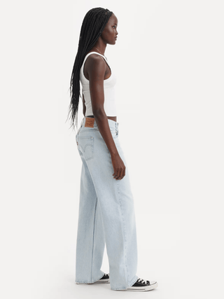 LEVI'S Superlow Loose Straight-Leg Jeans - Abraided Art (view 3) | The Salty Babe