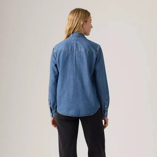 LEVI'S Ultimate Western Denim Shirt - Mighty Fine (view 5) | Après Sea Ranch