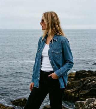 LEVI'S Ultimate Western Denim Shirt - Mighty Fine | Après Sea Ranch