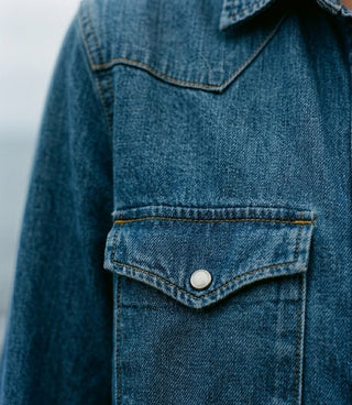 LEVI'S Ultimate Western Denim Shirt - Mighty Fine (view 3) | Après Sea Ranch