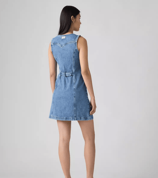 LEVI'S Vianna Vest Dress - Special Showing/Medium Wash (view 6) | Après Sea Ranch