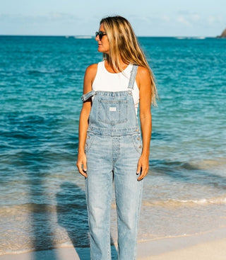 LEVI'S Vintage Denim Overalls - File Away (view 2) | The Salty Babe