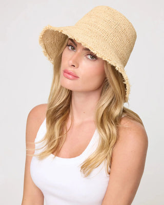 LSPACE Paco Bucket Hat - Natural (view 3) | Après Sea Ranch