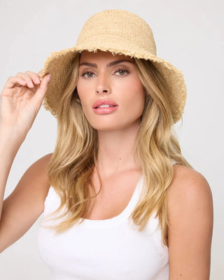 LSPACE Paco Bucket Hat - Natural (view 2) | Après Sea Ranch