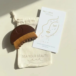 Salt + Soul Skincare Lymphatic Drainage Face Brush (view 2) | Après Sea Ranch
