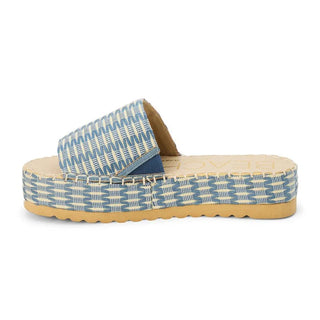 MATISSE Del Mar Platform Sandal - Indigo Multi (view 3) | The Salty Babe