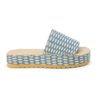 MATISSE Del Mar Platform Sandal - Indigo Multi (view 2) | The Salty Babe
