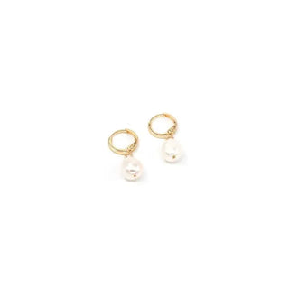 MAY MARTIN Alina Pearl Hoops | Après Sea Ranch
