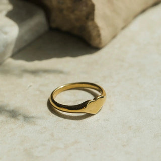MAY MARTIN Heart Signet Ring (view 2) | Après Sea Ranch