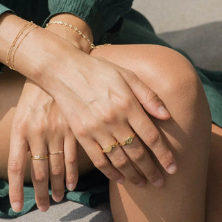 MAY MARTIN Heart Signet Ring (view 4) | Après Sea Ranch
