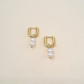 MAY MARTIN Remi Double Pearl Hoops | Après Sea Ranch