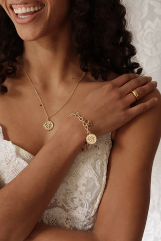 MAY MARTIN Sweethearts Charm Bracelet (view 2) | The Salty Babe