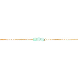 MAY MARTIN Turquoise Three Bead Bracelet | Après Sea Ranch