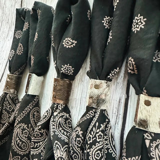 Boots Are My Roots Midnight Tide Bandana (view 2) | Après Sea Ranch