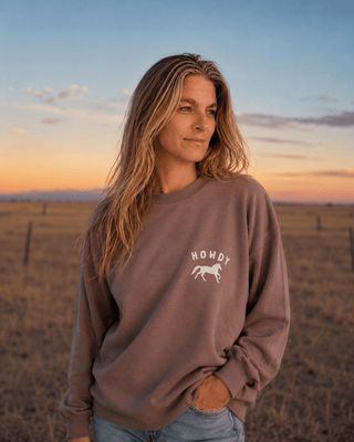 Not My First Rodeo Oversized Sweatshirt (view 2) | Après Sea Ranch