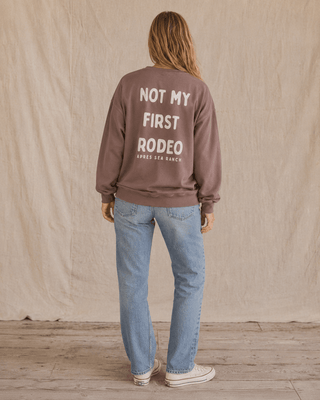 Not My First Rodeo Oversized Sweatshirt (view 5) | Après Sea Ranch