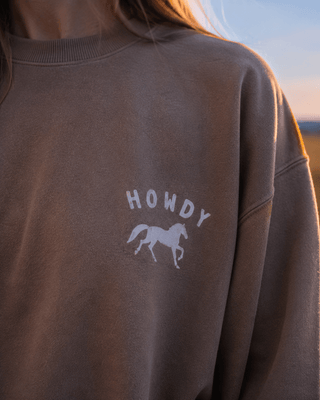 Not My First Rodeo Oversized Sweatshirt (view 3) | Après Sea Ranch