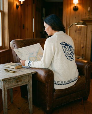 Oyster Ranch Cardigan Sweater (view 3) | Après Sea Ranch