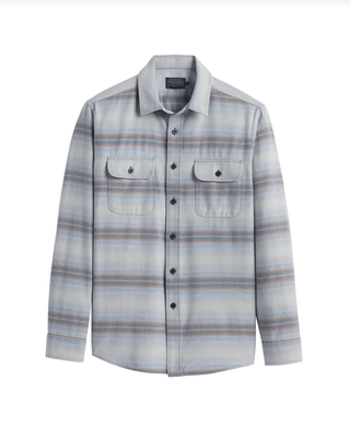 Pendleton Woolen Mills PENDLETON Beach Shack Shirt - Blue Stripe Multi — Mens | Après Sea Ranch