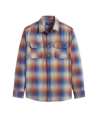 Pendleton Woolen Mills PENDLETON Beach Shack Shirt - Blue/Red Plaid — Mens | Après Sea Ranch