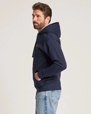 Pendleton Woolen Mills PENDLETON Heritage Logo Hoodie - Navy Blazer/Gold (view 2) | Après Sea Ranch