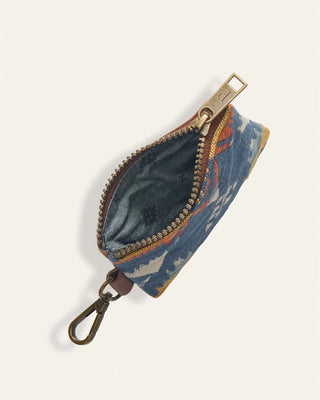Pendleton Woolen Mills PENDLETON Nehalem Cotton Zip Card Case - Navy Multi — Wallet (view 3) | Après Sea Ranch
