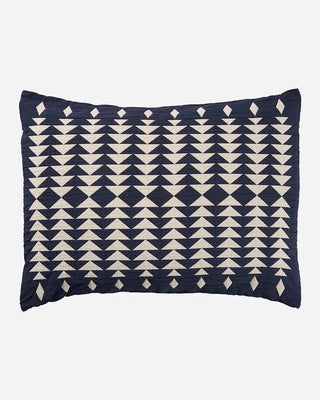 Pendleton Woolen Mills PENDLETON Organic Cotton Matelasse Sham - Midnight Nova — Homegoods | Après Sea Ranch
